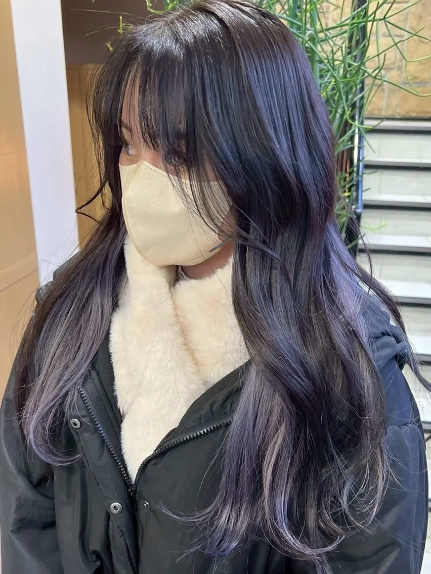 🖤🩵寒色One color+treatment🩵🖤の写真