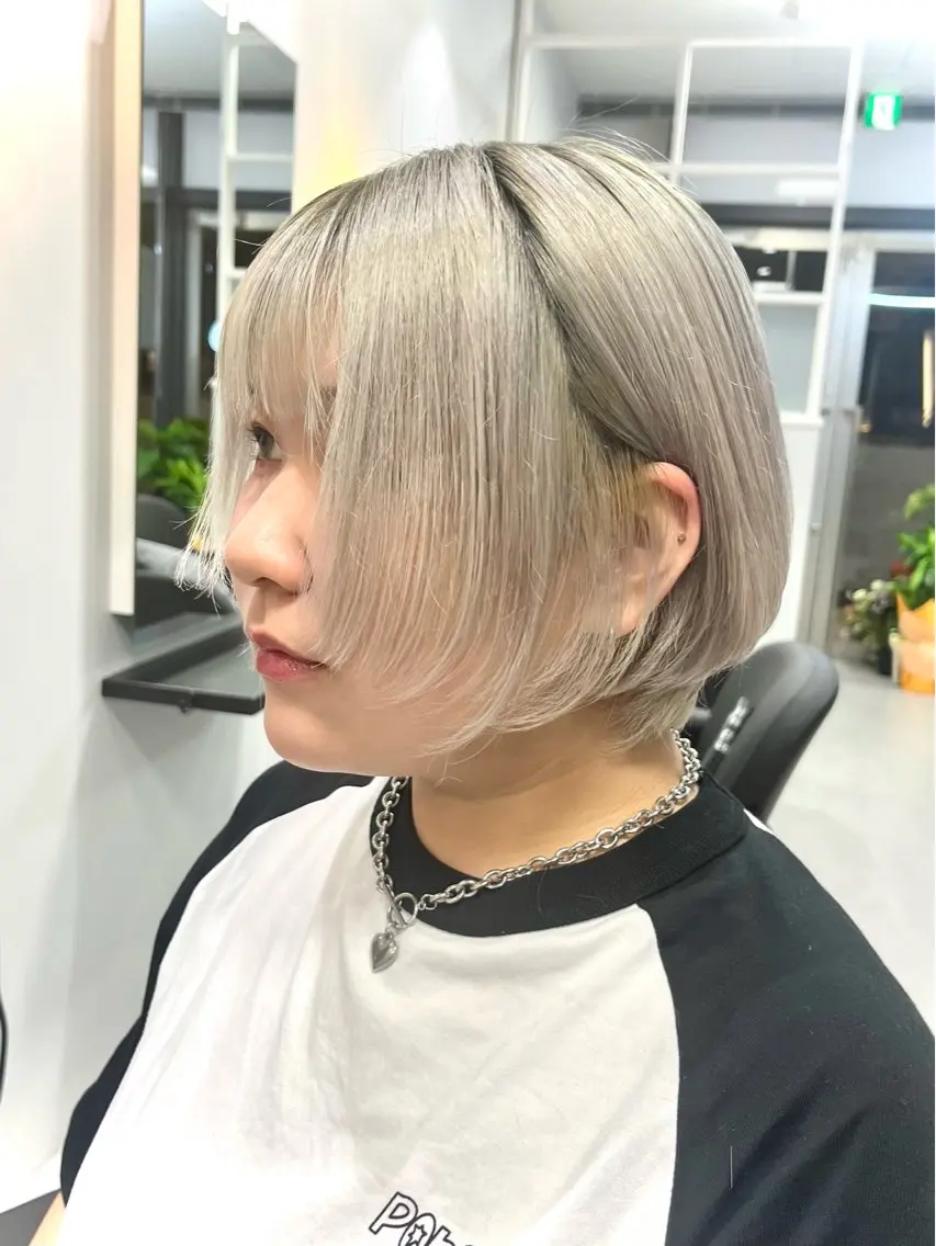 ショート ボブ 浅海 和孝のヘアスタイル