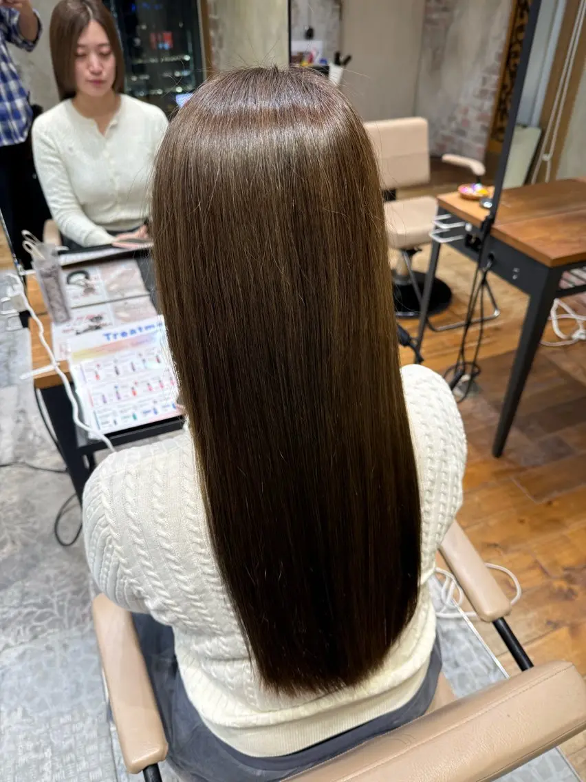 セミロング 新宿/透明感カラー /髙橋寛太のヘアスタイル