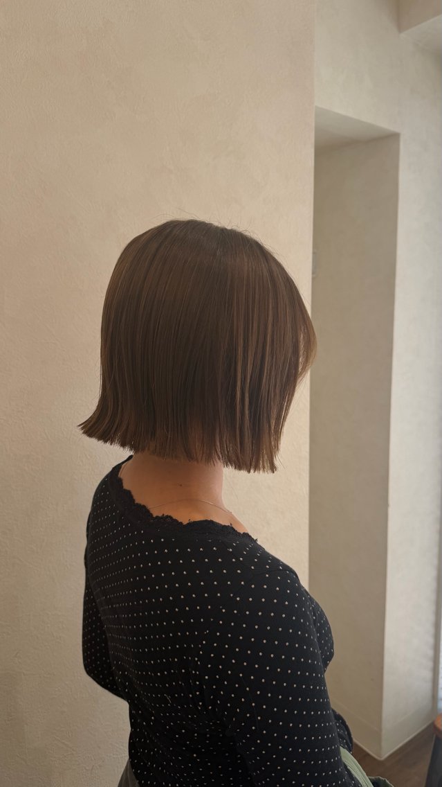 ショート ボブ カット 🛁メンズ/レイヤー 松本羅華のヘアスタイル