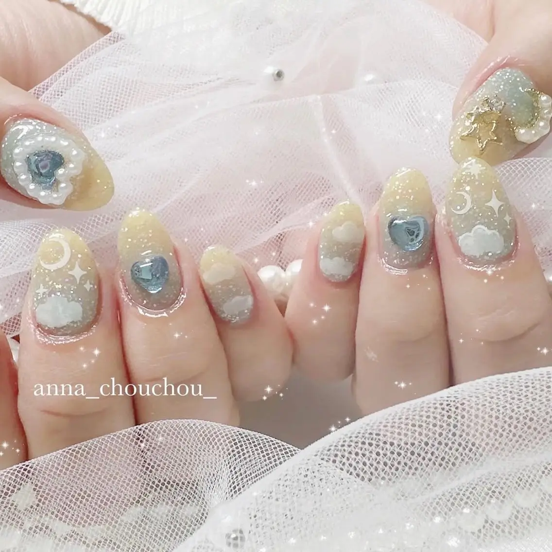 ネイル ハンドネイル Anna Sano⭐️のネイルデザイン