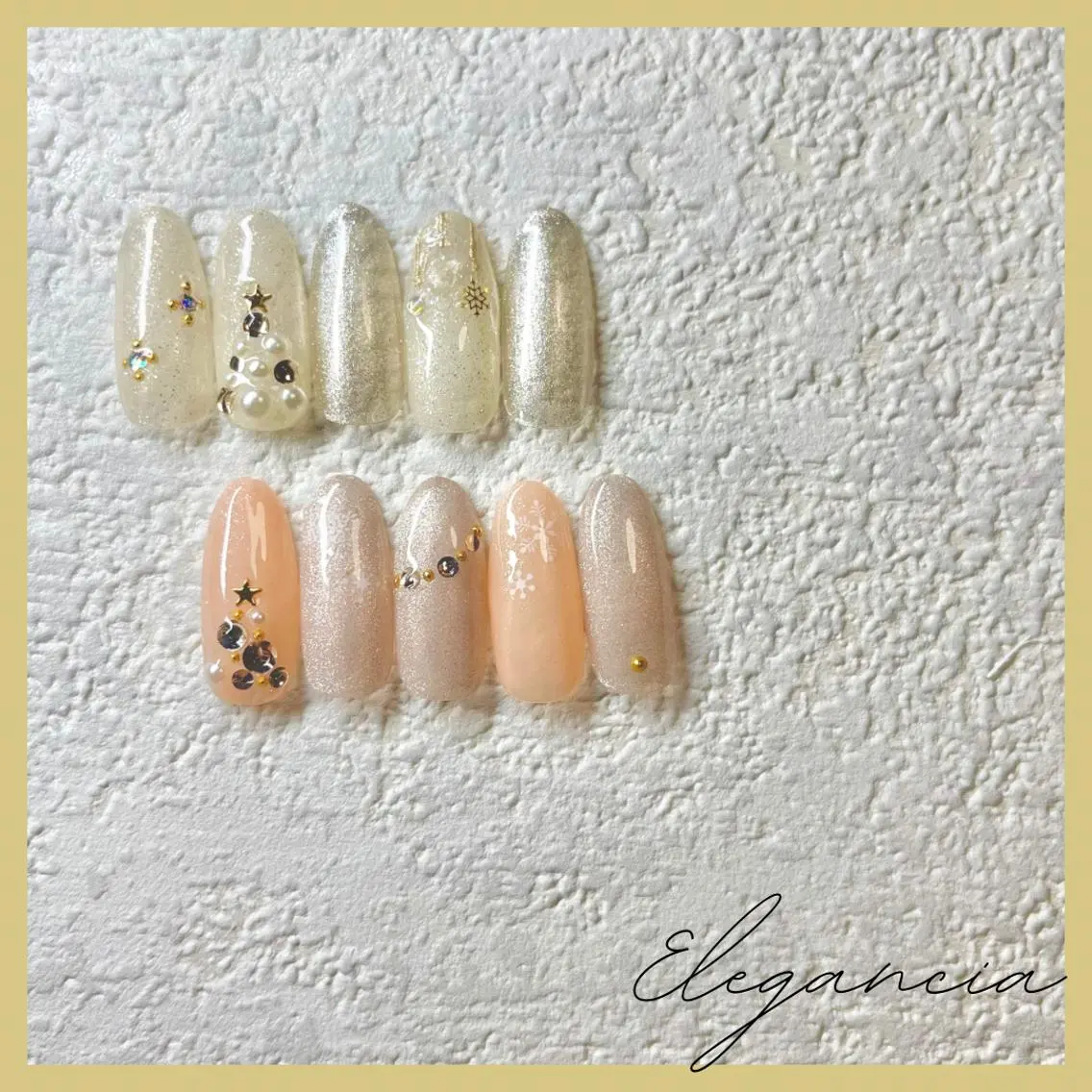 カラー ネイル Elegancia. Hiromiのネイルデザイン