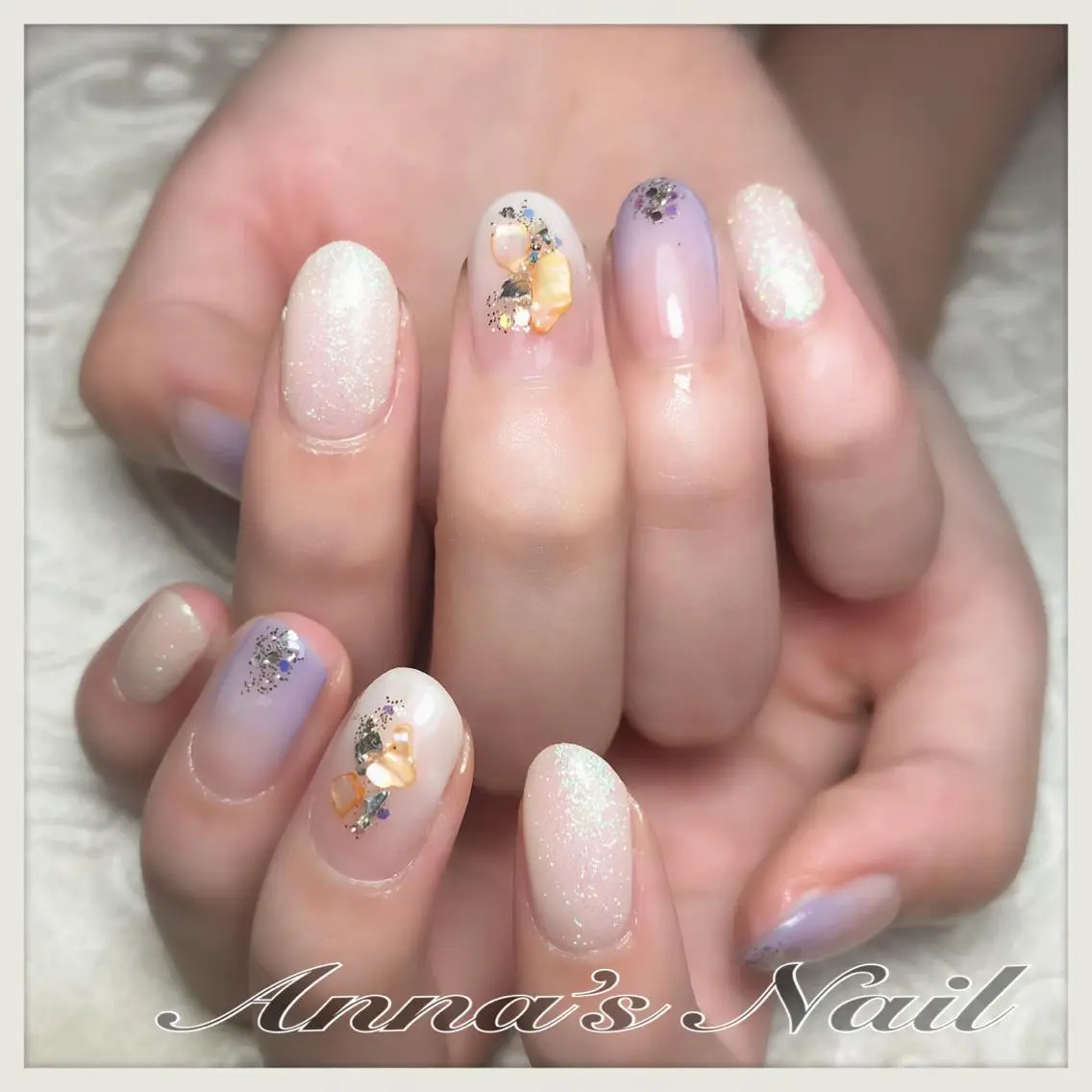 ネイル 清口 杏奈のネイルデザイン