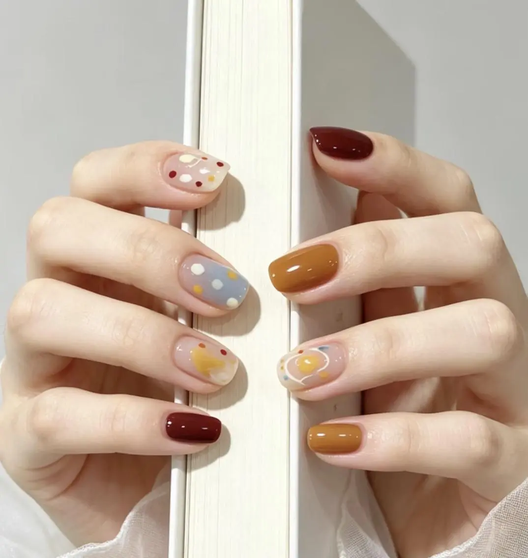 ネイル 韓国ネイル ワンホンネイル ami ｜韓国っぽnailのネイルデザイン