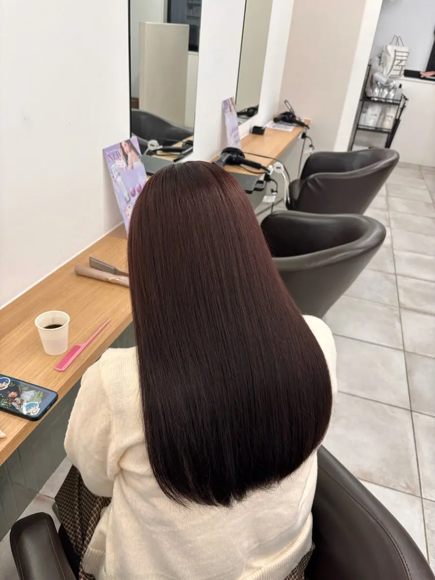 ロング カラー ️髪質改善luce /美髪矯正🎀こゆきのヘアスタイル