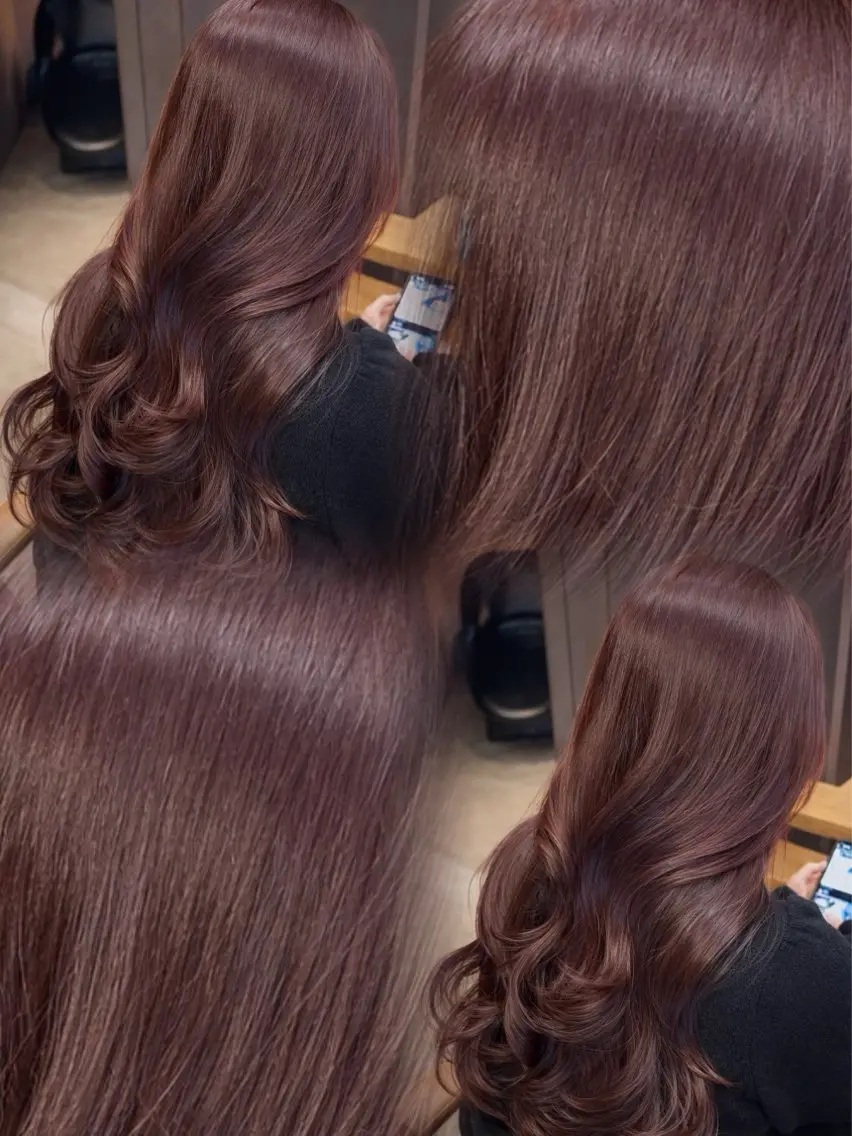 ロング カット ヘアカラー 艶カラー／ 今井春汰のヘアスタイル