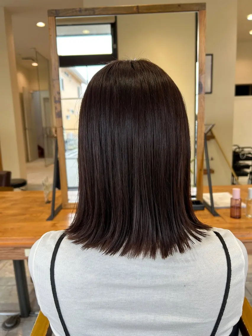 ミディアム emu minekoのヘアスタイル
