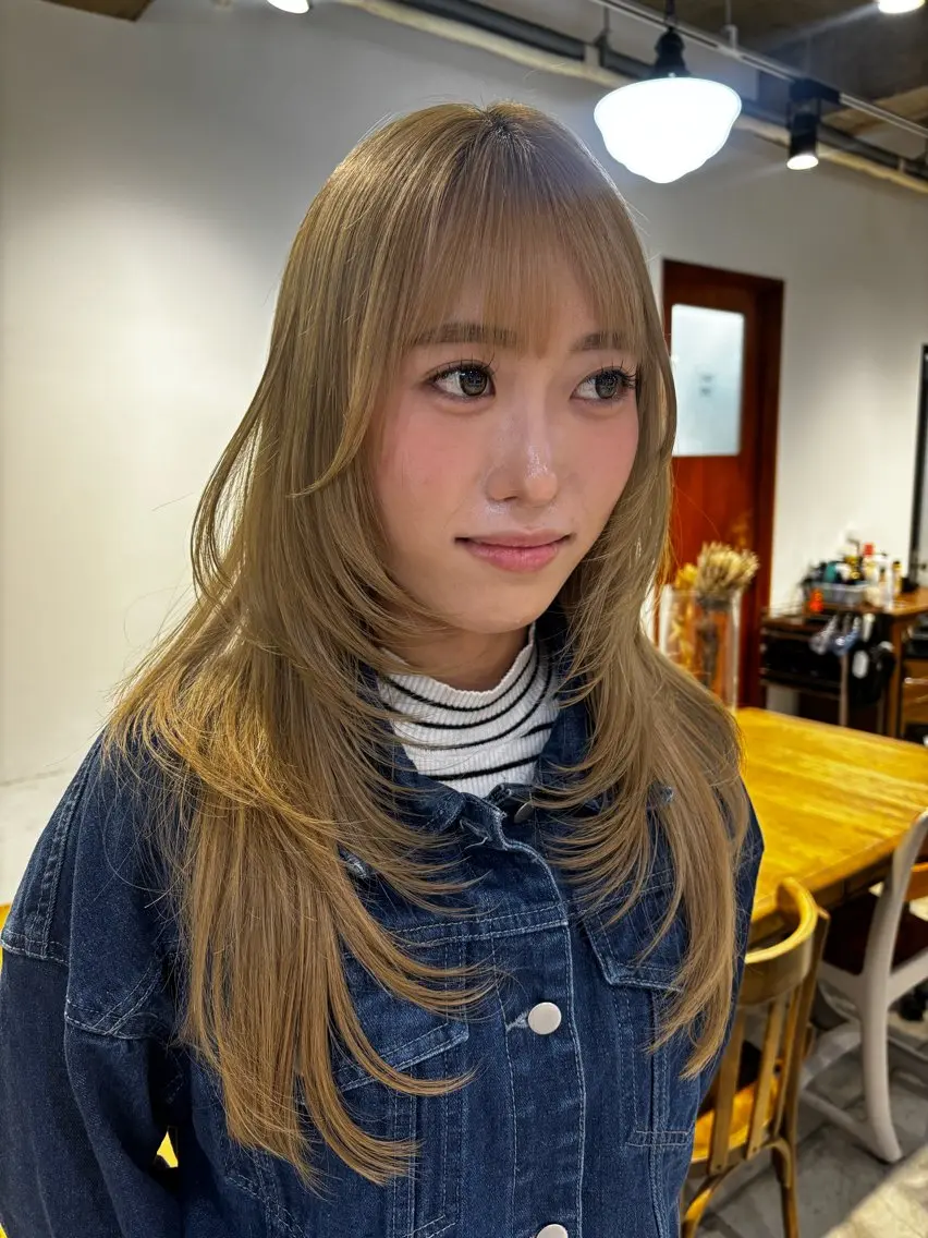 セミロング 🎀抜け感ナチュラル 🎵asuna🪽のヘアスタイル