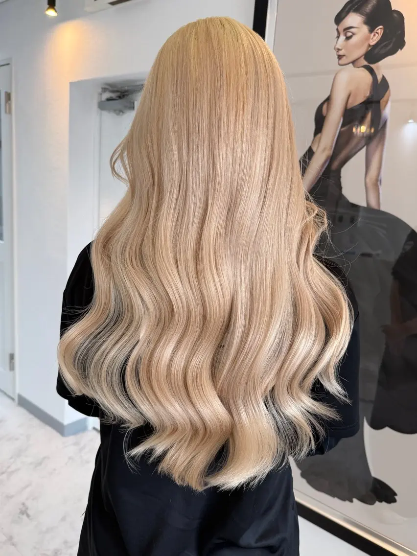 ロング カラー ヘアカラー 𝐑𝐀𝐈𝐇𝐀 /カラーモデル🤍のヘアスタイル