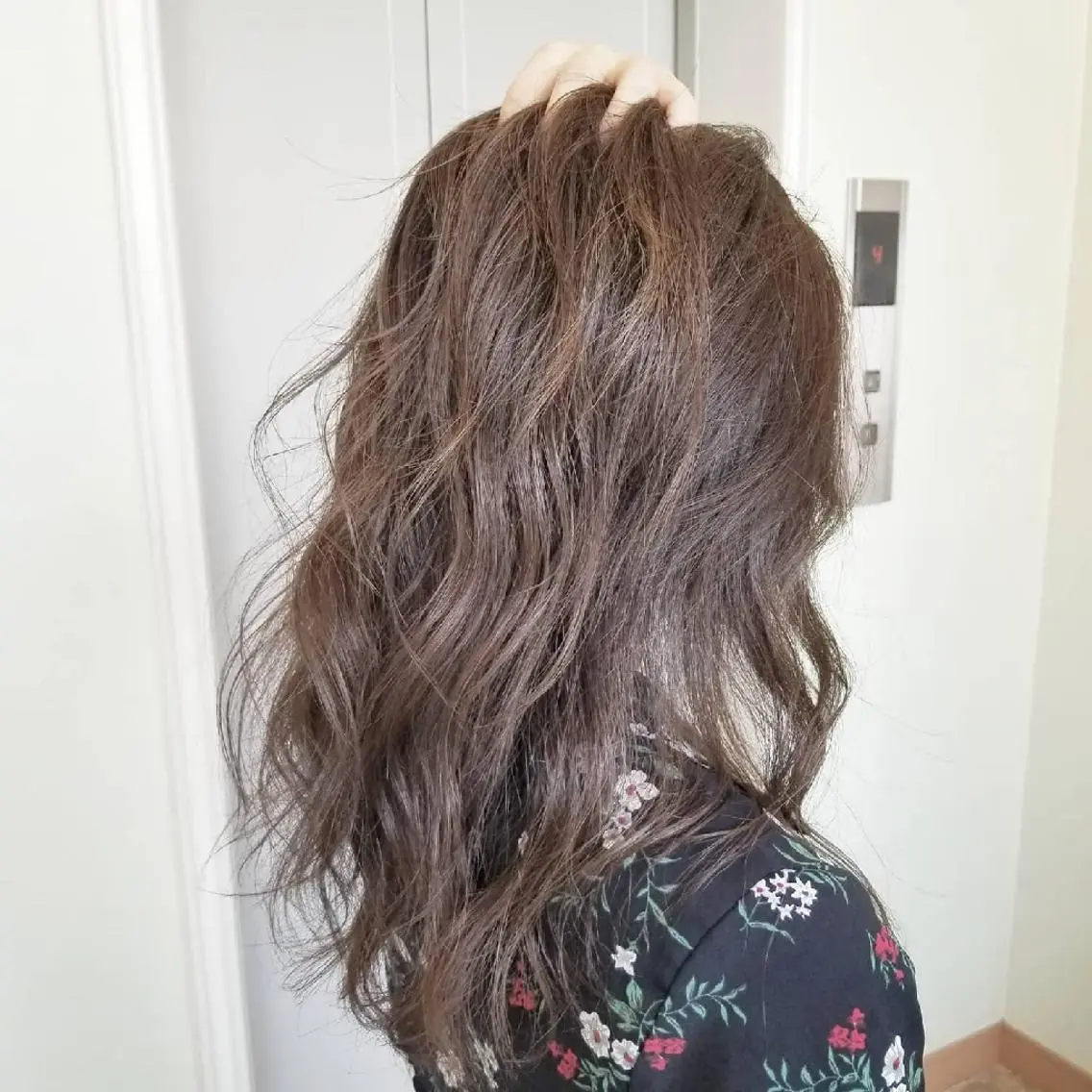 セミロング カット ヘアカラー トリートメント 【ネウィ天王寺 】seiyaのヘアスタイル
