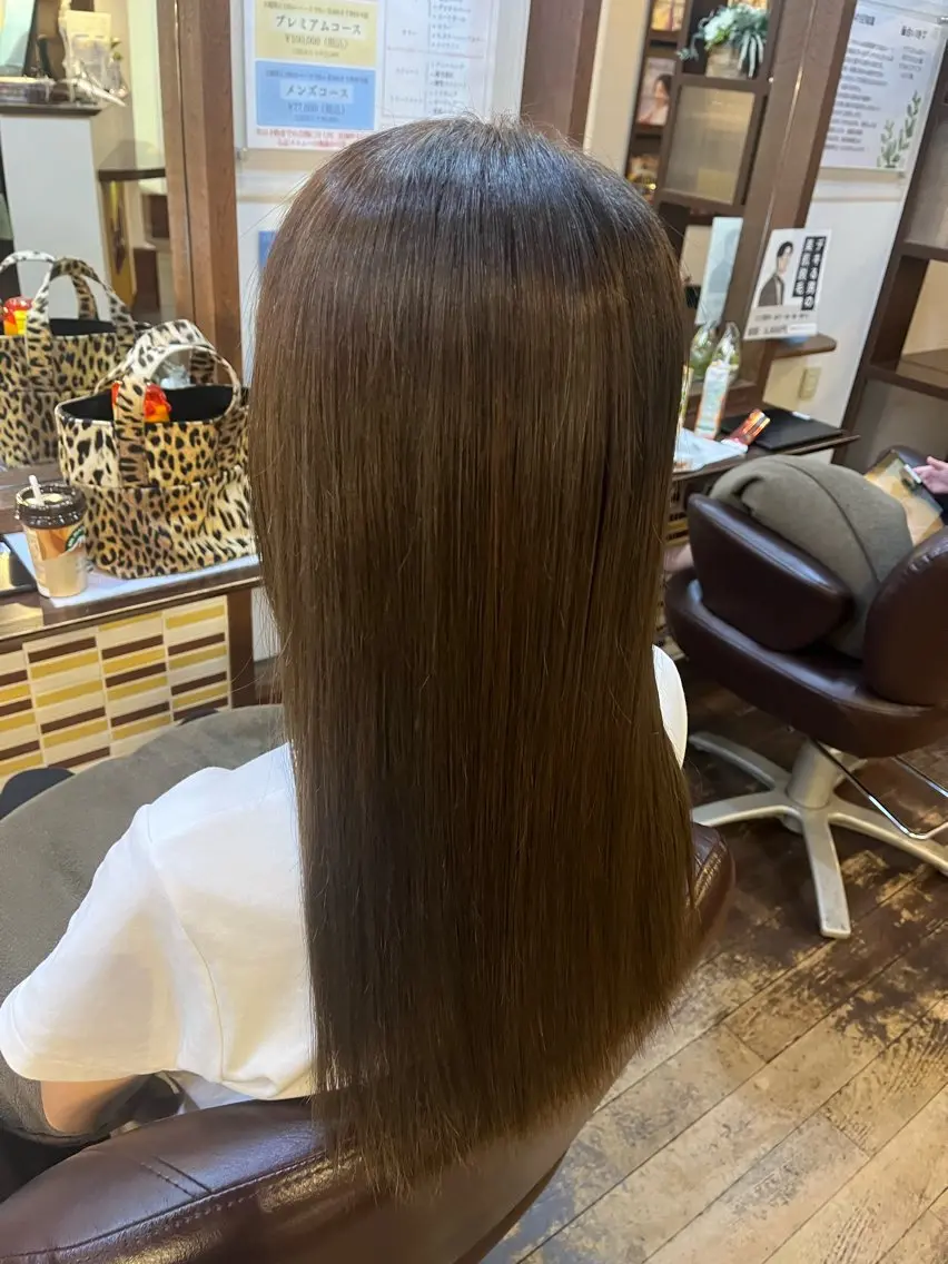 ロング ルシードスタイル プルス　池本海月のヘアスタイル