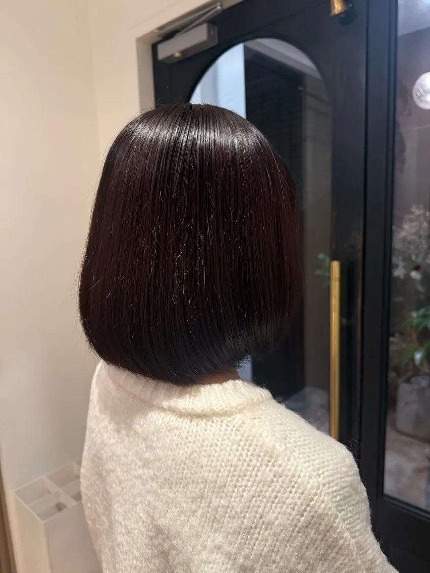 ミディアム ヘアカラー トリートメント ヘッドスパ パーマ無料モデル様 募集中💖ゆりのヘアスタイル