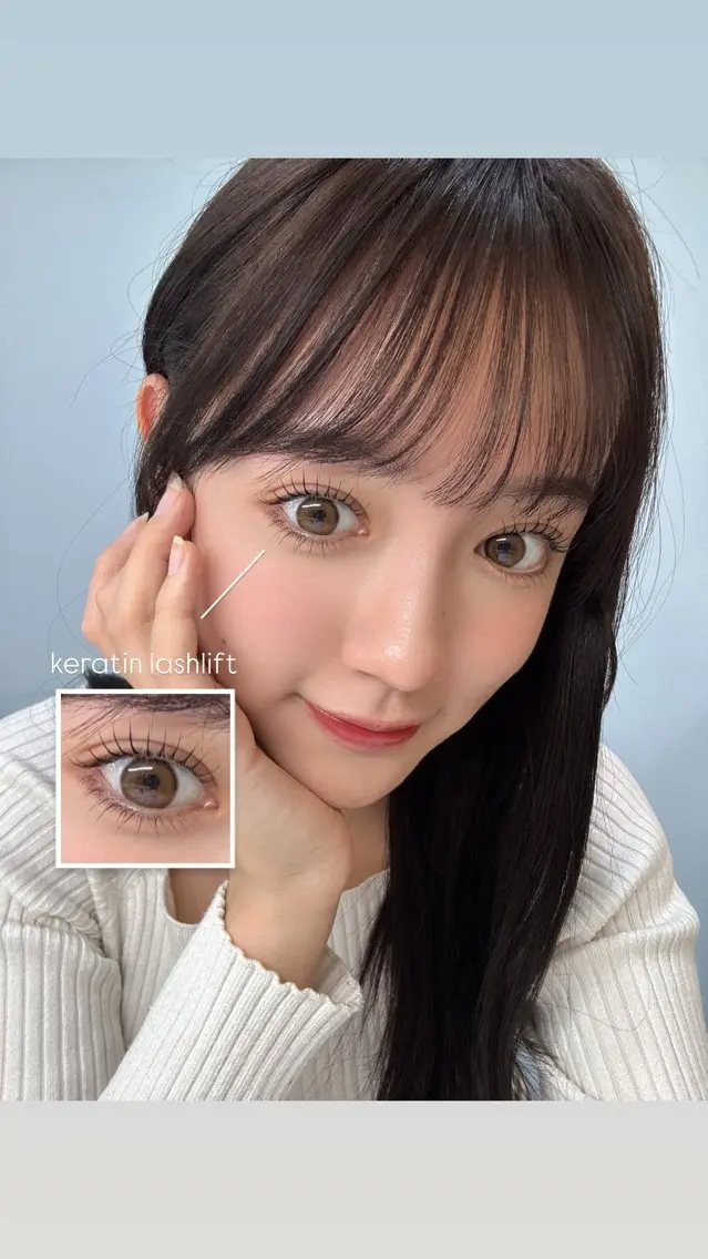 選べるまつげパーマ+耳ツボジュエリー💎(14粒)パリジェンヌ可(アイシャンプー+TR+束感仕上げ🧴✨)の写真