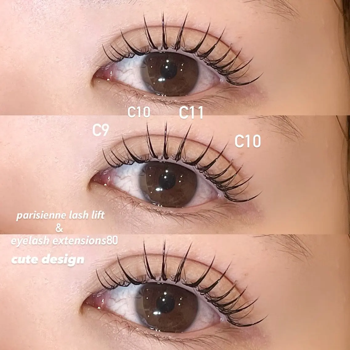 マツエク・マツパ eyelist syuriのマツエク・マツパデザイン