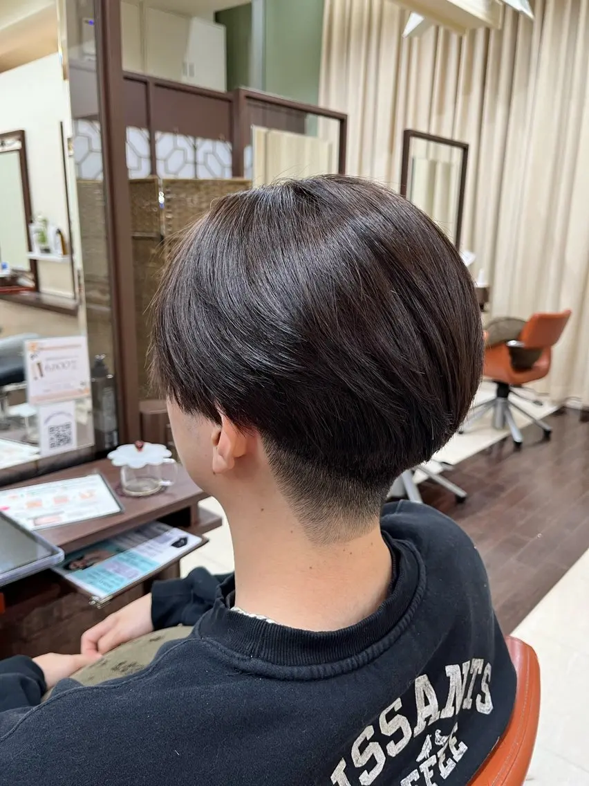 ショート パーマ メンズ 縮毛矯正 🧊メンズ特化🧊 高木航希のヘアスタイル