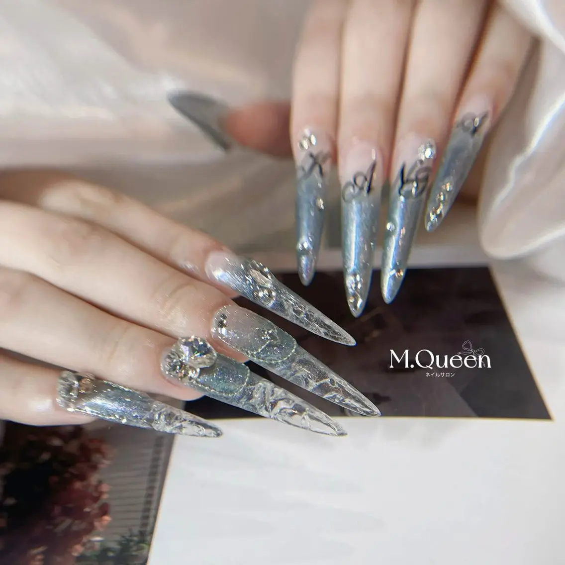 ネイル ハンドネイル M.Queenネイル サロン天神今泉店のネイルデザイン