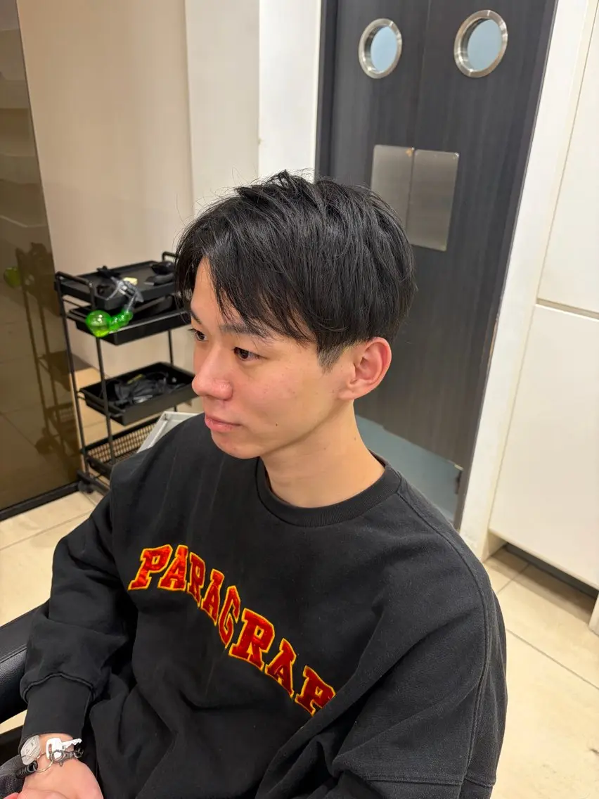 ショート メンズ 芦分 裕太のヘアスタイル