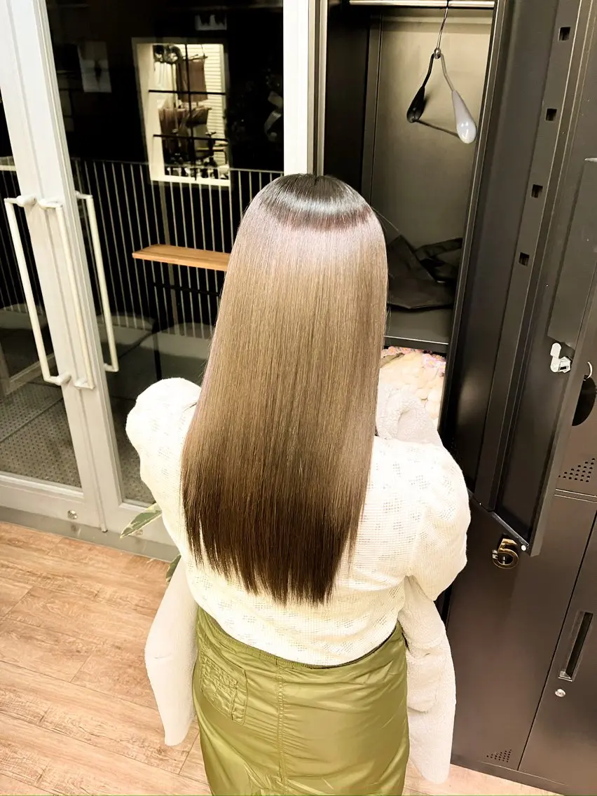 ロング 髪質改善 mana /髪質改善 オリーブベージュ🌿のヘアスタイル