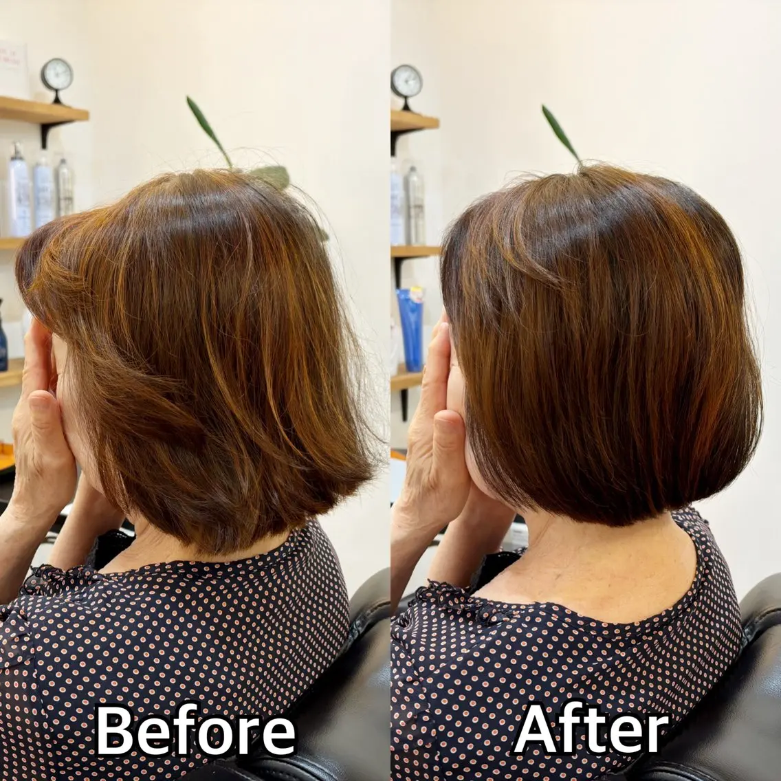 ショート カット ヘアカラー 濱本 浩安のヘアスタイル