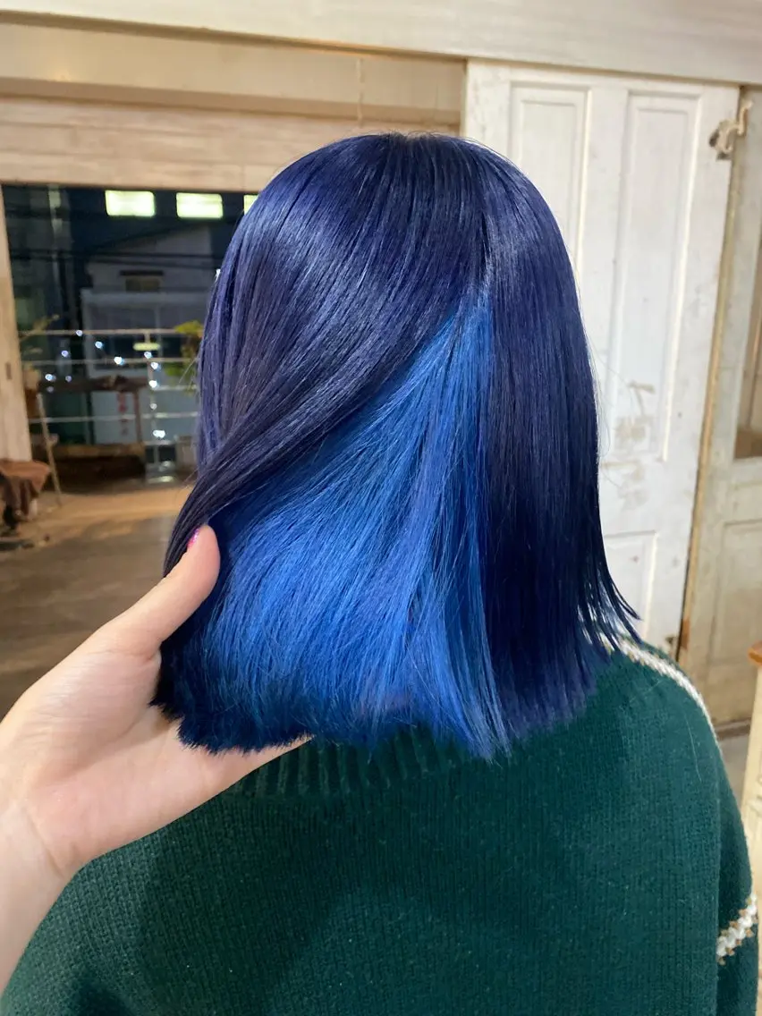 ミディアム カラー パーマ ヘアアレンジ メンズ 心斎橋美容室 Junのヘアスタイル