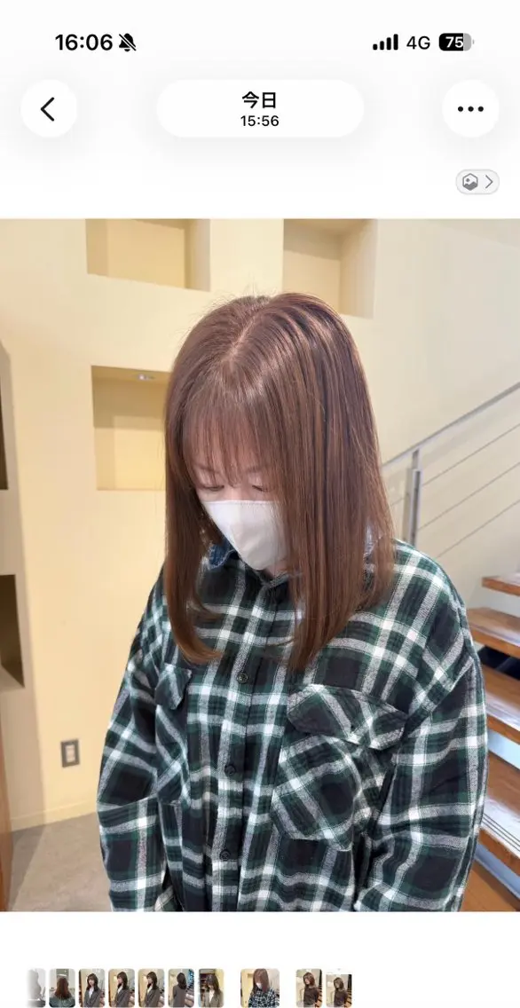 ミディアム ヘアカラー Miyako. 透明感カラー🫧のヘアスタイル