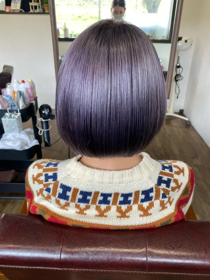 《レディース限定》似合わせカット＋艶カラー＋マッサージシャンプー＋コテ巻きꔛ🌷の写真