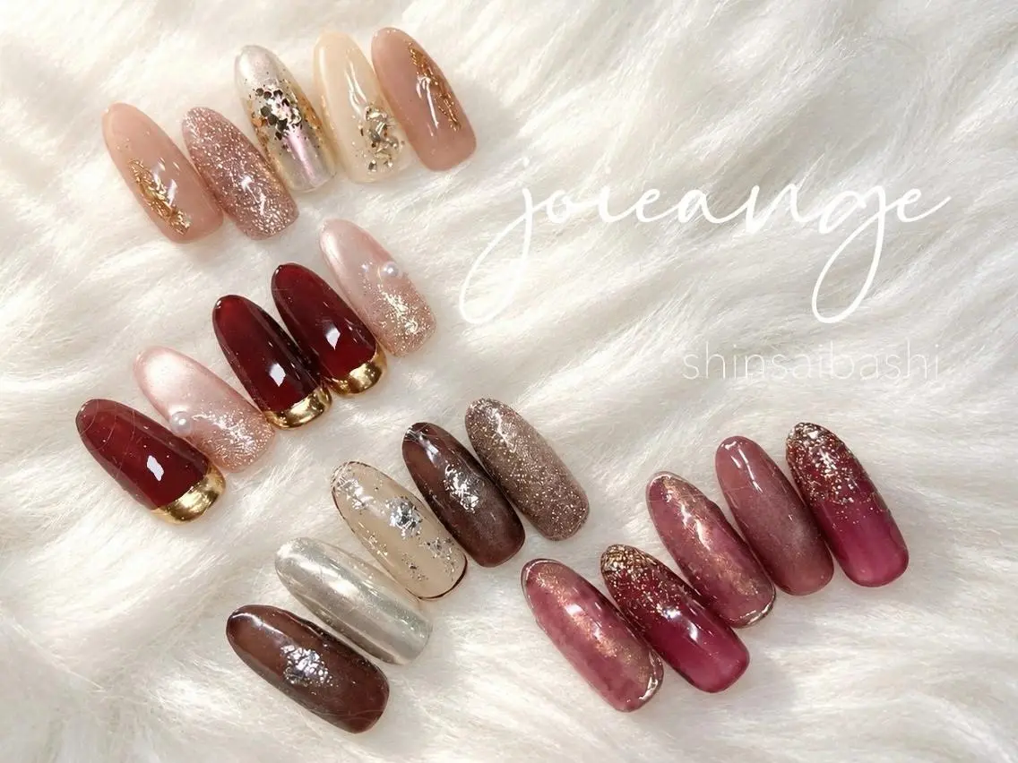 ネイル ハンドネイル 🦋joieange .𝑵𝑶𝑨🦋のマツエク・マツパデザイン