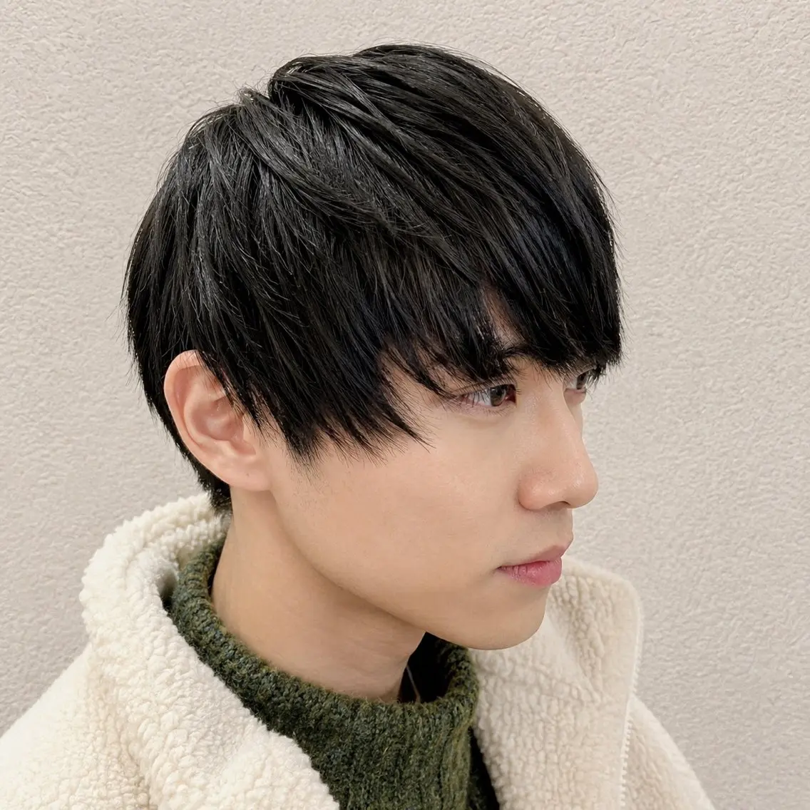 メンズ マッシュ カット ブリーチなしWカラー メンズカット✨ワタベのヘアスタイル