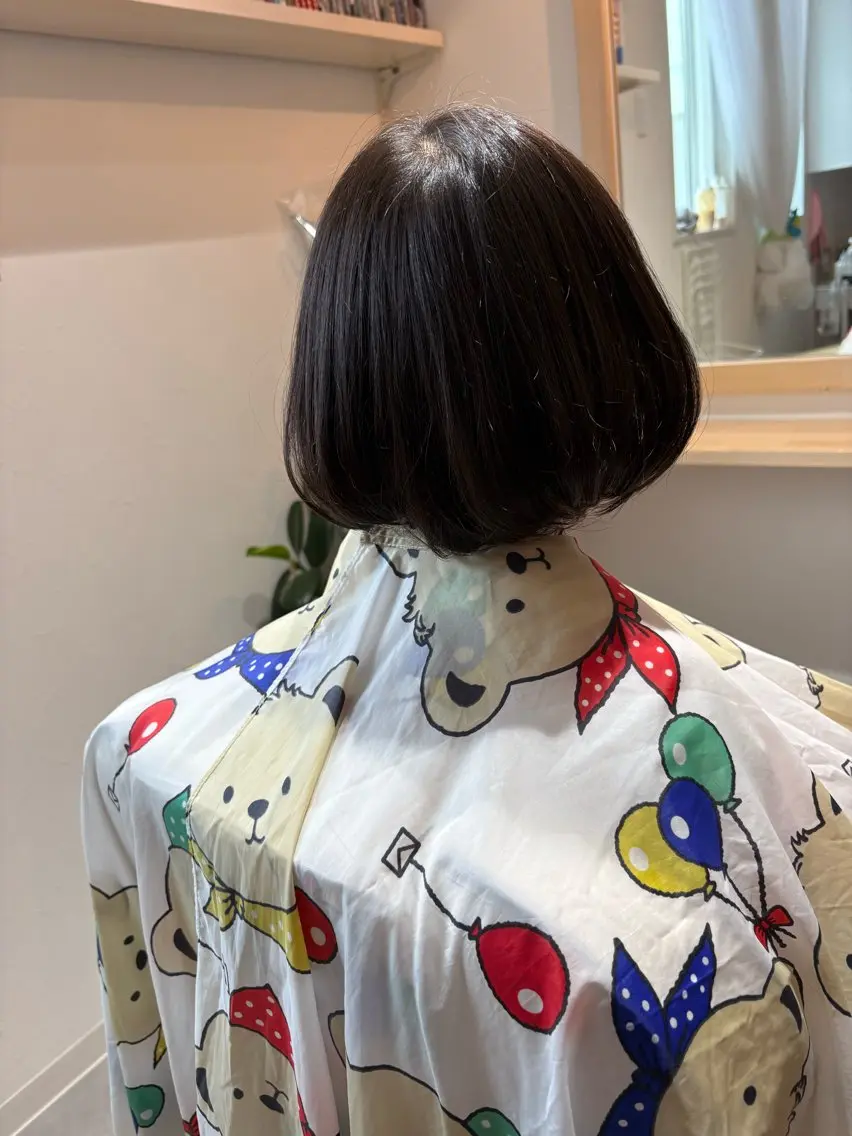 ショート キッズ ボブ カット utatane /髪質改善美髪サロンのヘアスタイル