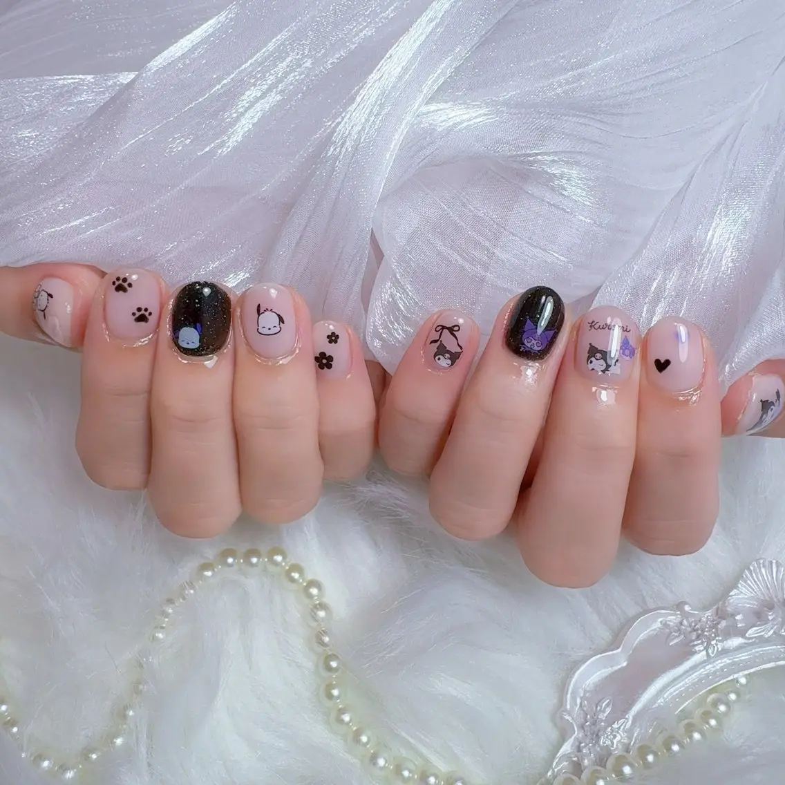 ネイル 持ち込み ハンドネイル nailsalon luluのネイルデザイン