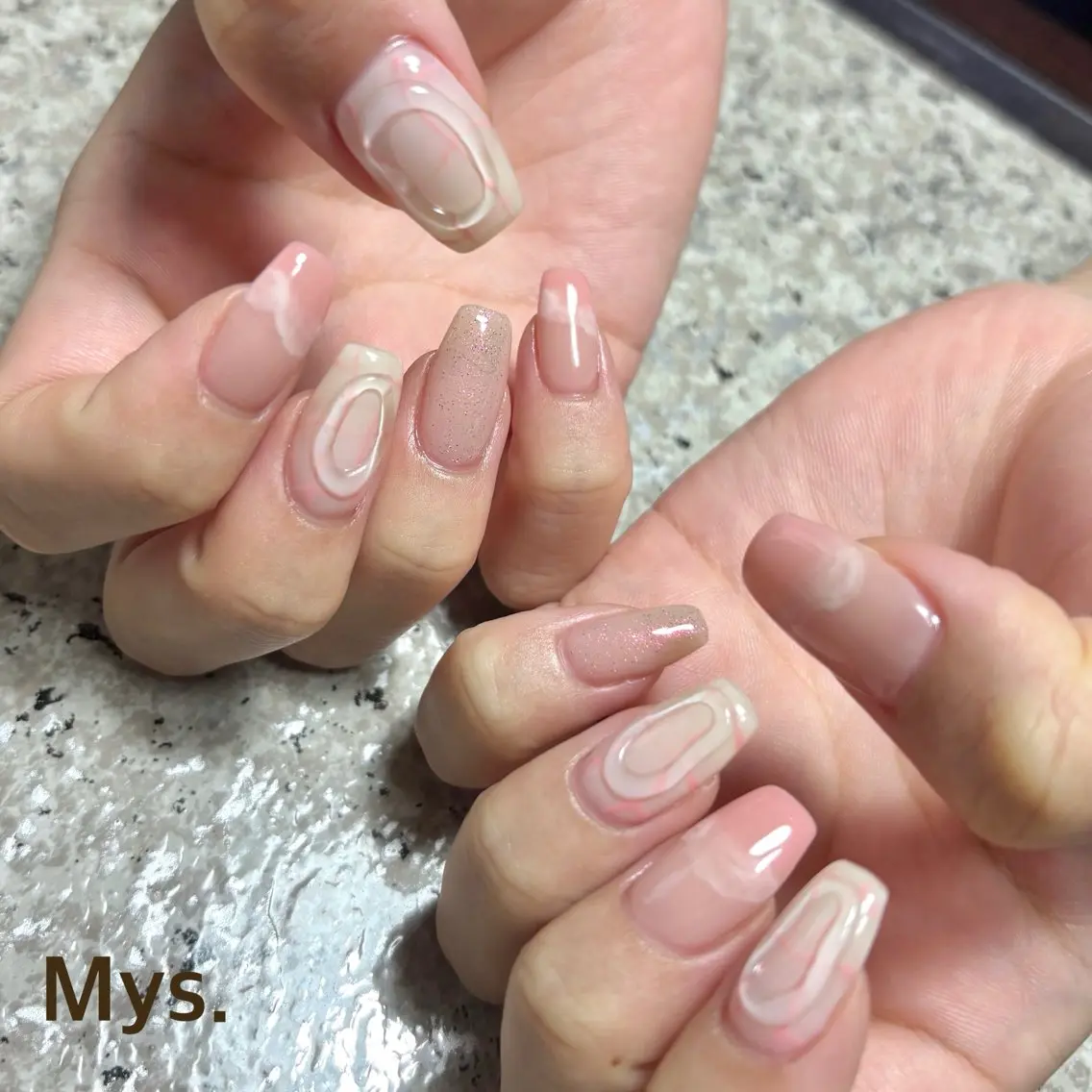 ネイル ハンドネイル Mys. 三上紗紀のネイルデザイン