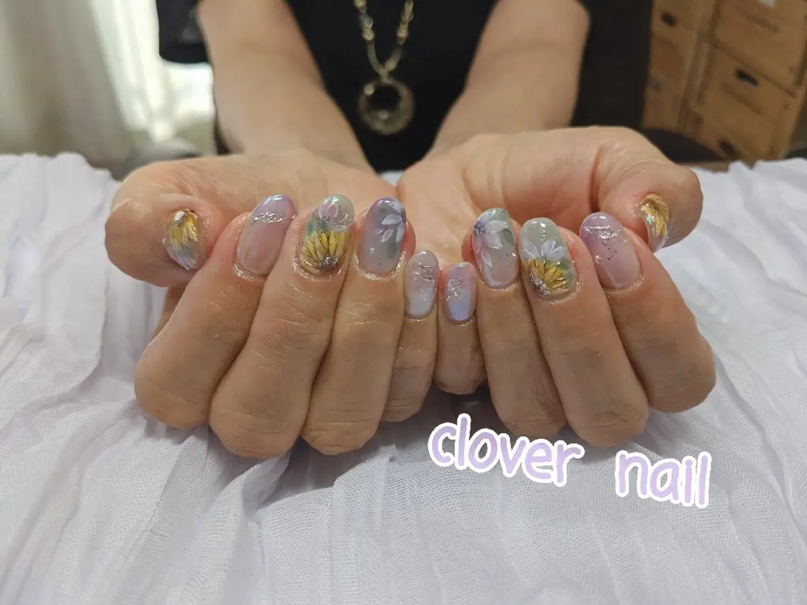 ネイル ハンドネイル clover nailのネイルデザイン