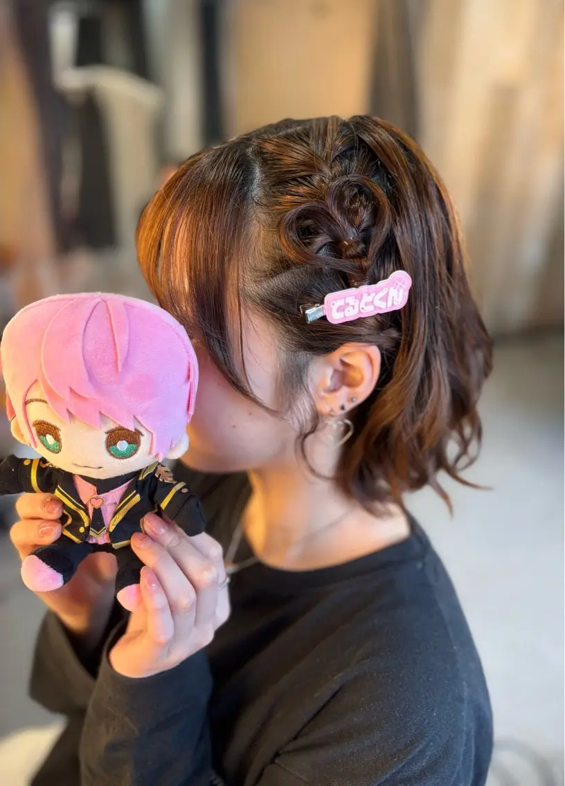 ミディアム ヘアセット ヘアメイク スーのその他イメージ