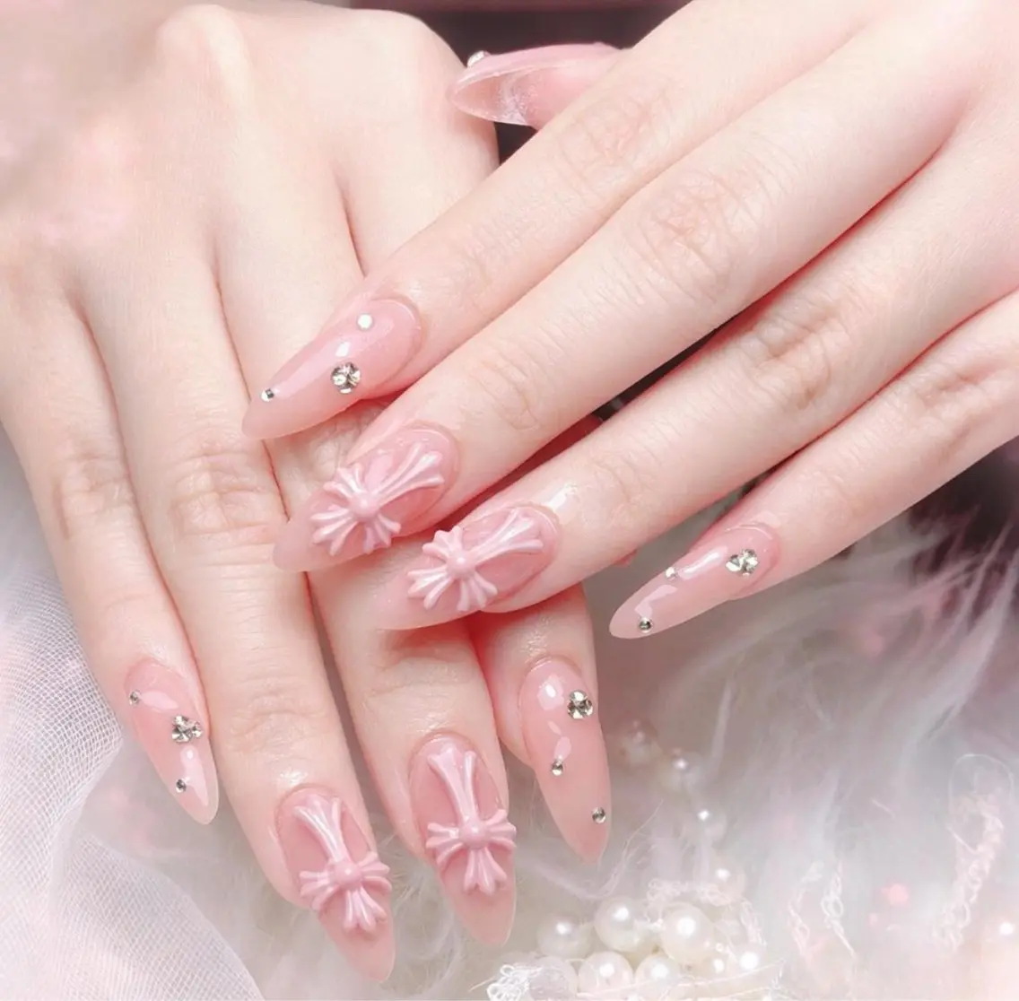 ネイル アオイnail モモのネイルデザイン