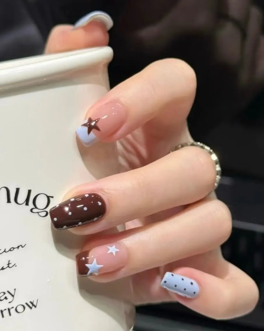 ネイル ハンドネイル Aura Nail ✨スス✨(アヤ)のネイルデザイン