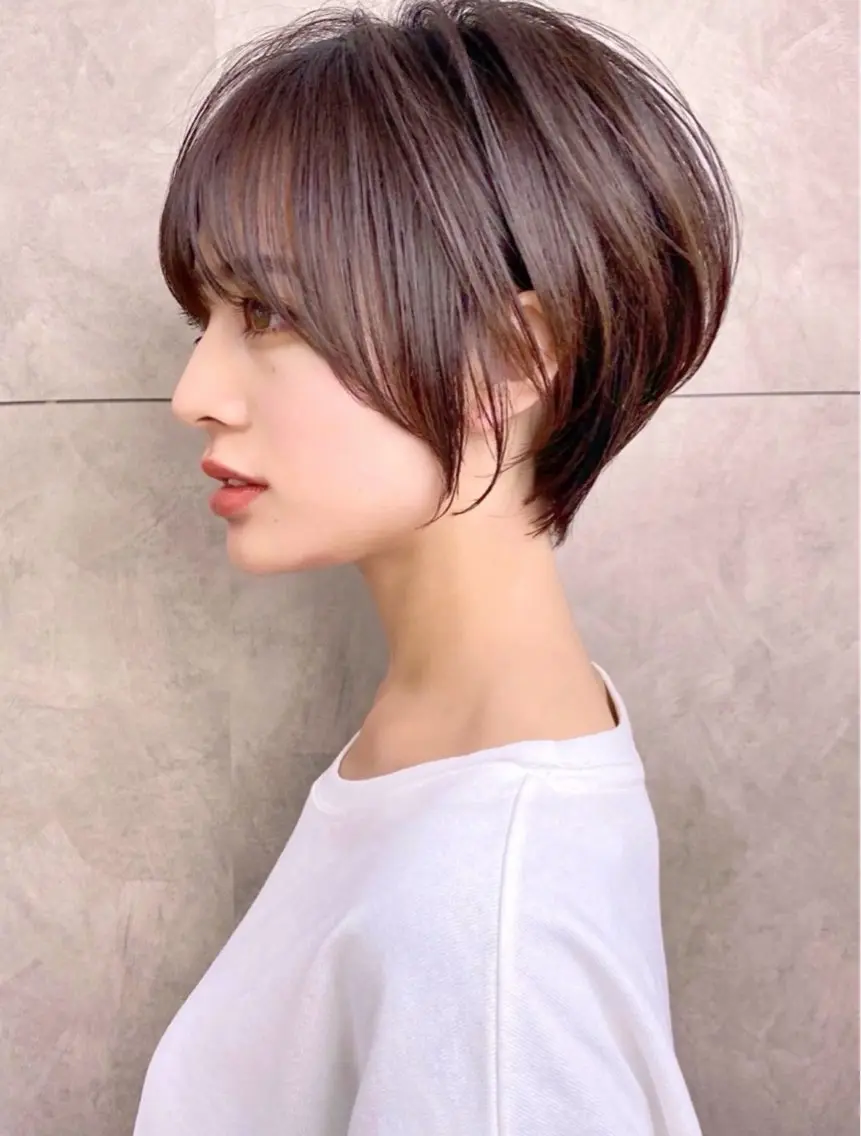 ショート カット ヘアカラー 💐ショート/レイヤ ー💐荒砂のヘアスタイル
