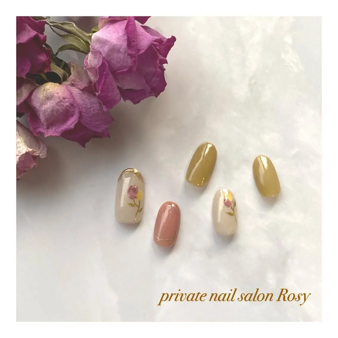 ネイル 🌹 𝕄𝕒𝕚のネイルデザイン