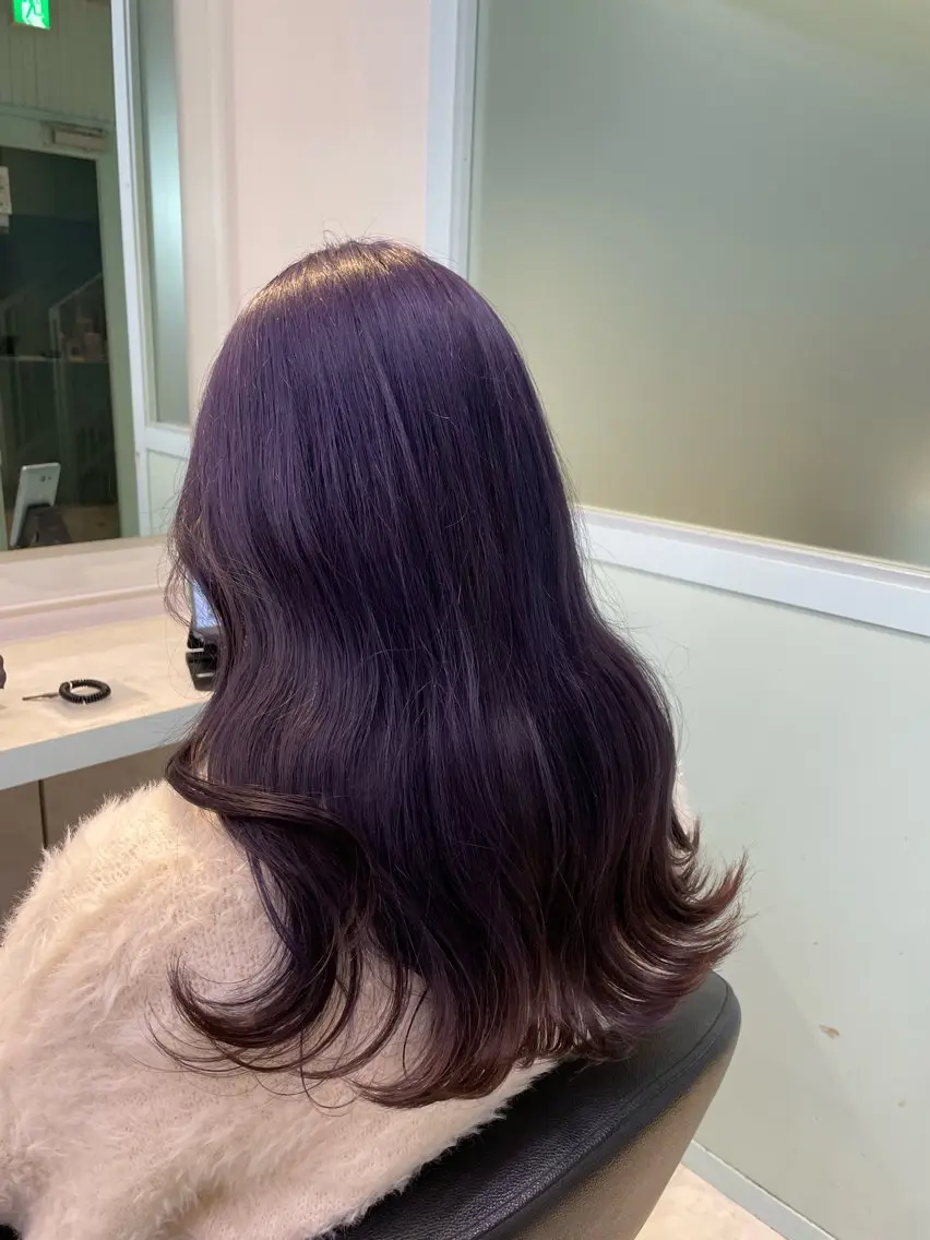 カラー ヘアカラー うる艶モテ髪🪄⭐︎ 💗Manaka💗のヘアスタイル