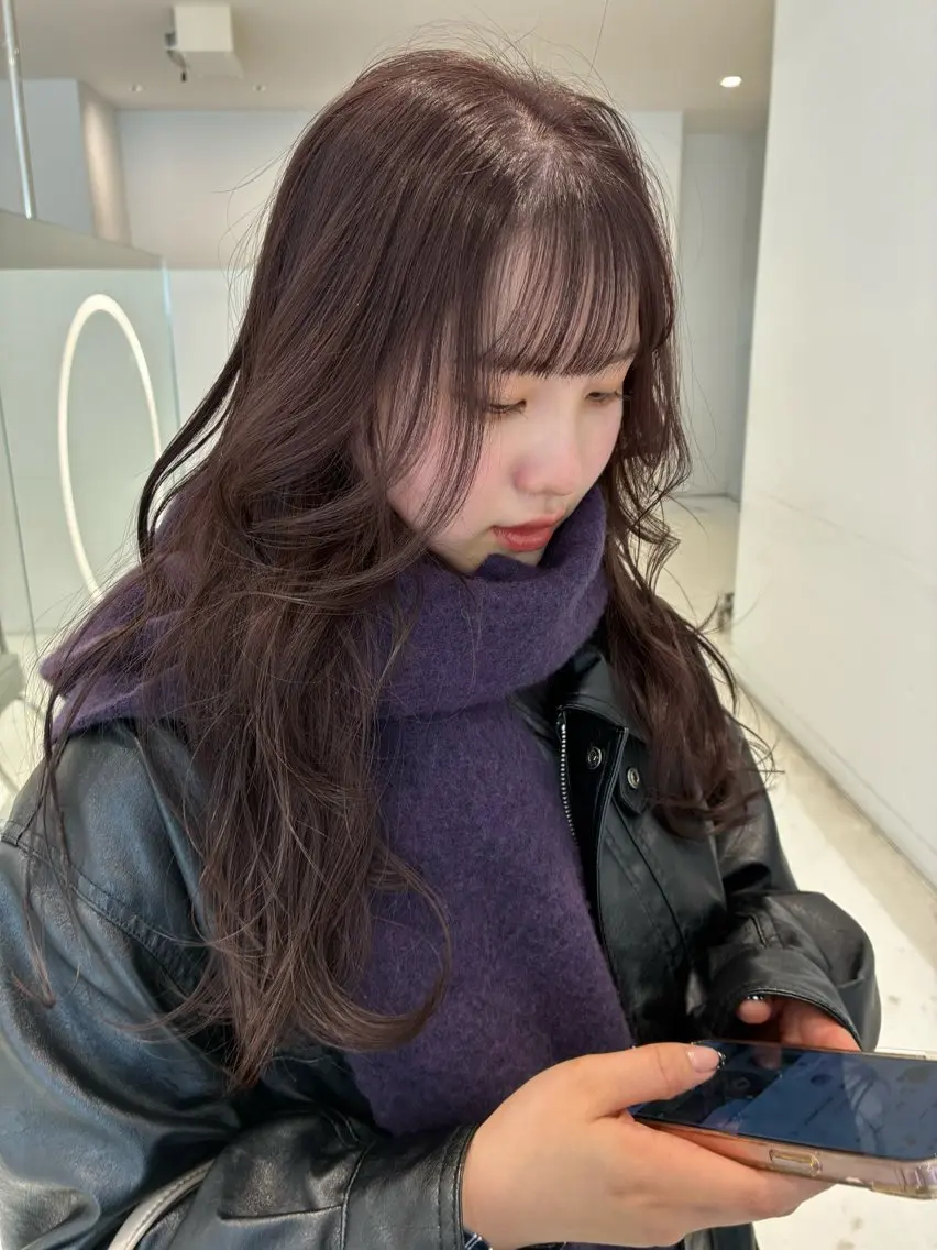 ロング カット ヘアカラー cono noughtのヘアスタイル