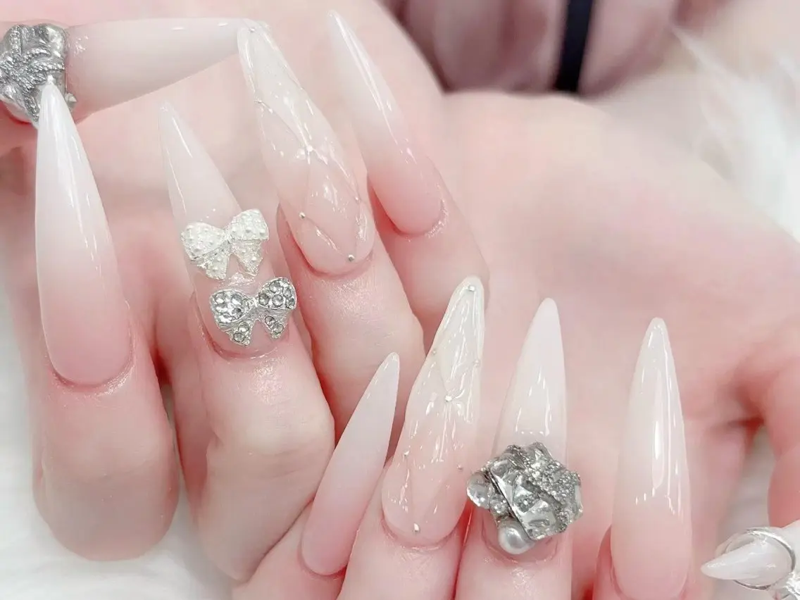 ネイル 長さ出し 韓国ネイル スカルプネイル ワンホンネイル ハンドネイル ハンドケア Yuki🌸 nailのネイルデザイン