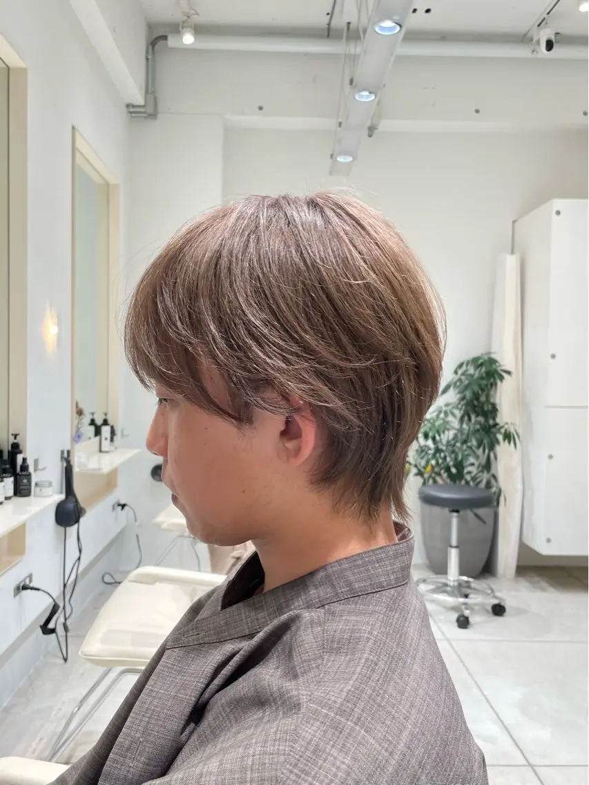 ショート カラー メンズ 似合わせスタイル 表参道🌿ちえのヘアスタイル