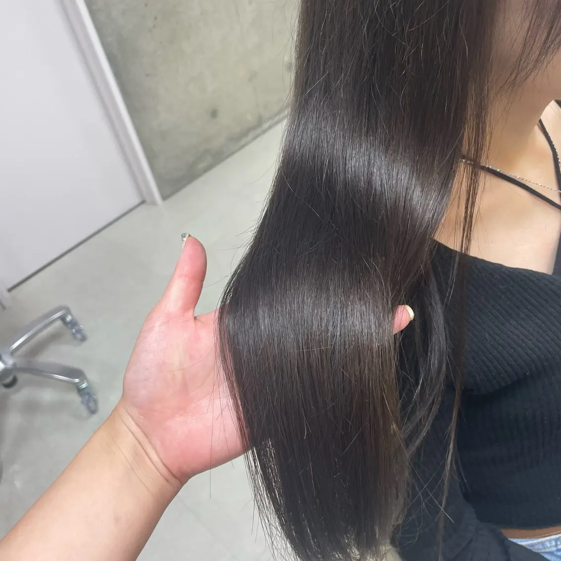 カラー＋トリートメントの写真