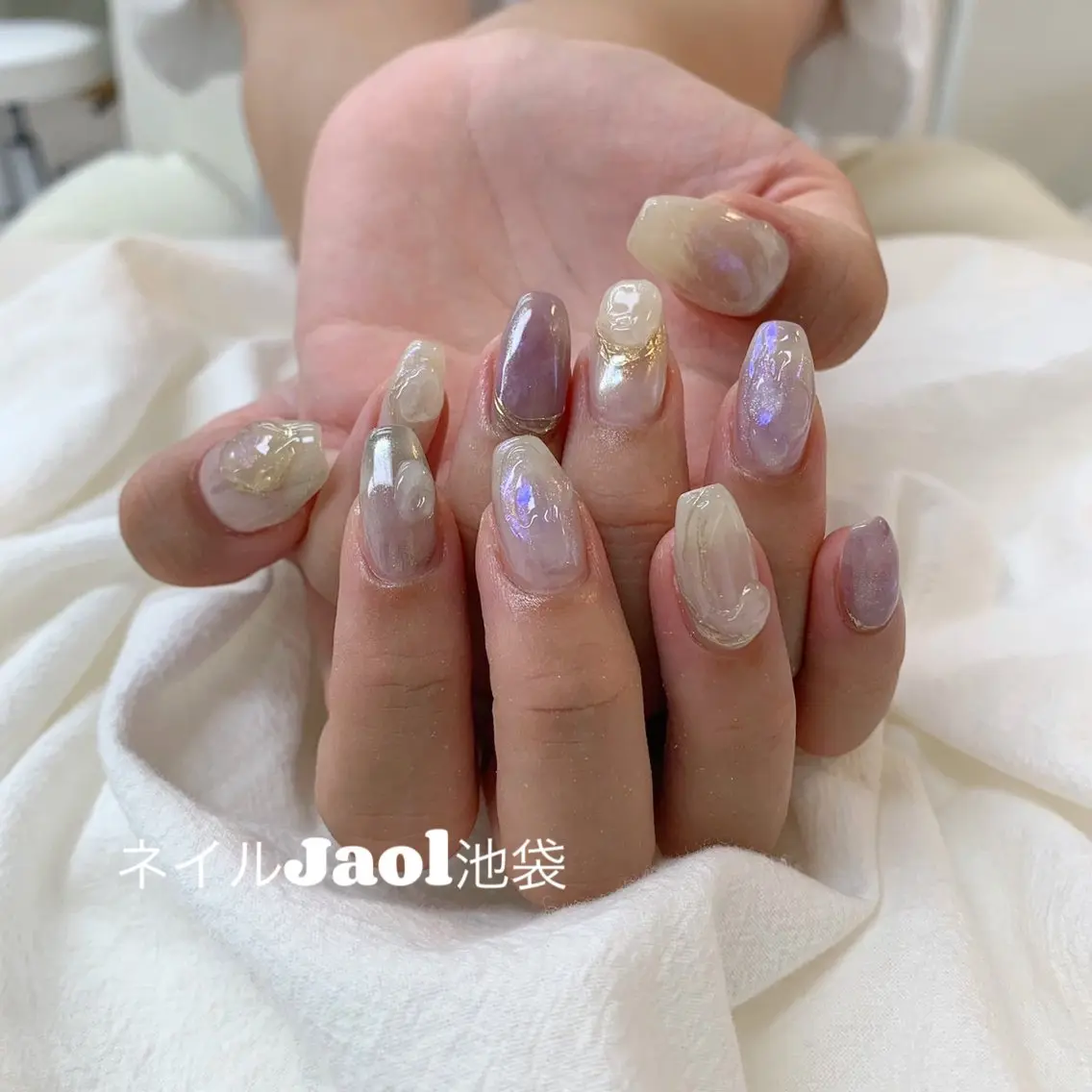 ミディアム ネイルJaol 池袋のネイルデザイン