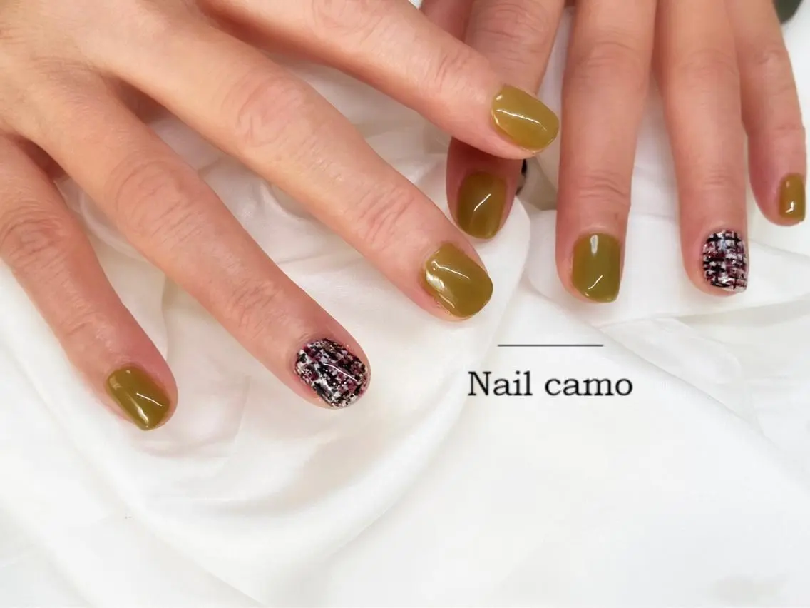 ネイル ハンドネイル 🌟Nail camo🌟のネイルデザイン