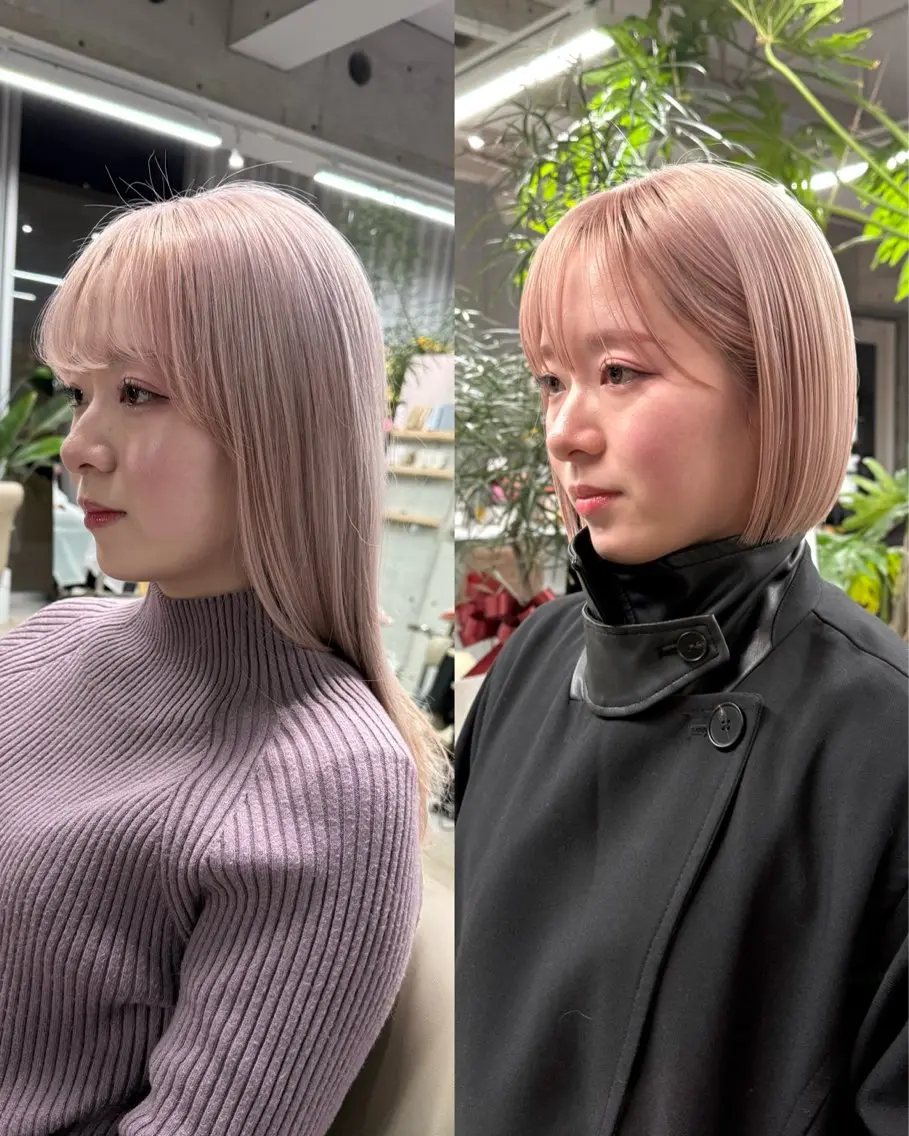 ショート ボブ U-fuショート 伊藤拓海のヘアスタイル