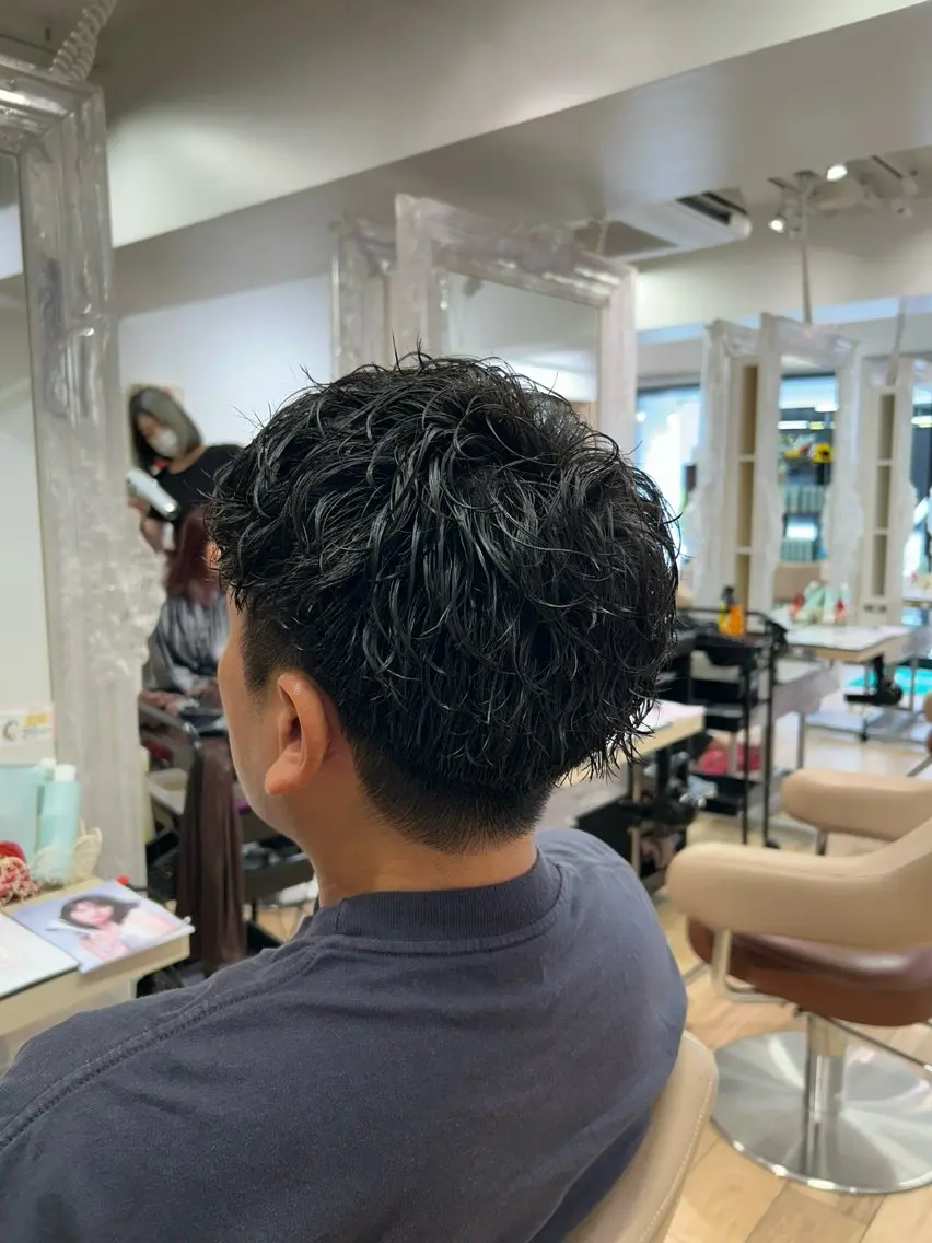 パーマ メンズ 渡辺 大輝 メンズパーマのヘアスタイル