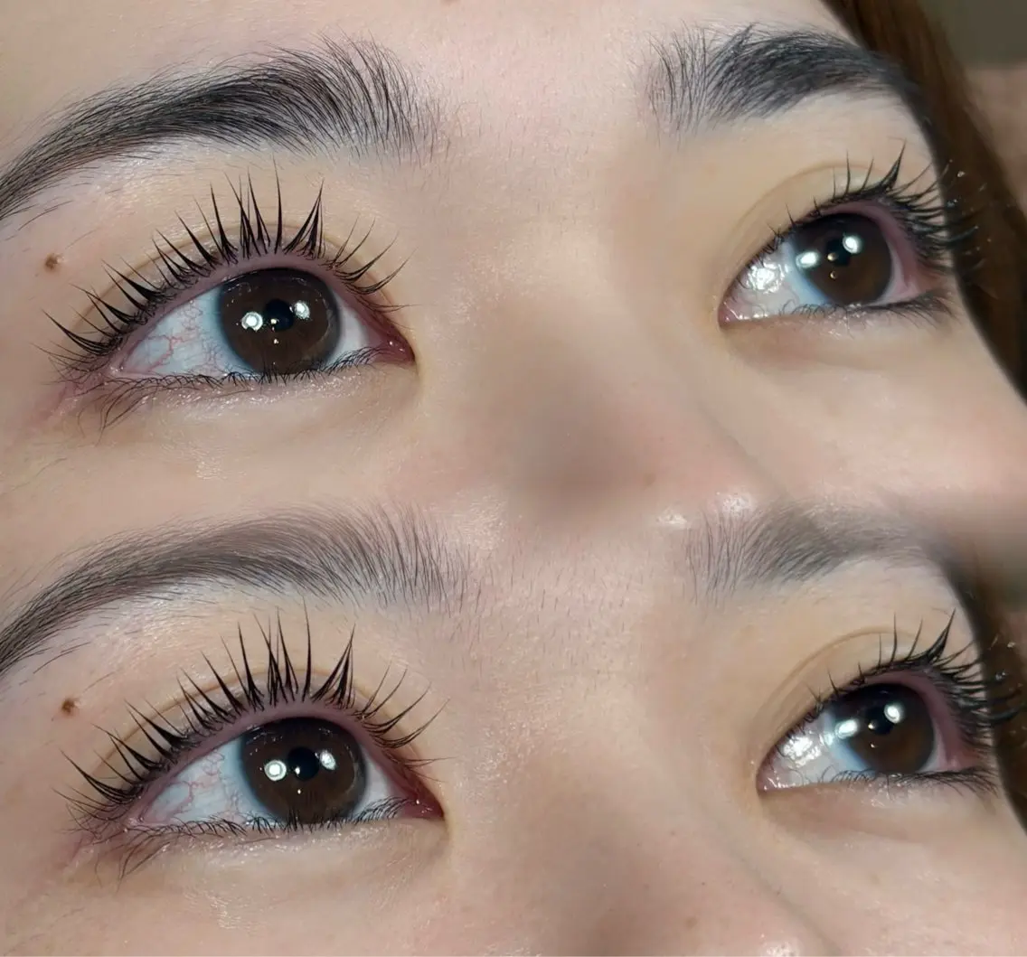 マツエク・マツパ 一重×まつ毛パーマ 結菜🫧 EYE MODEのマツエク・マツパデザイン