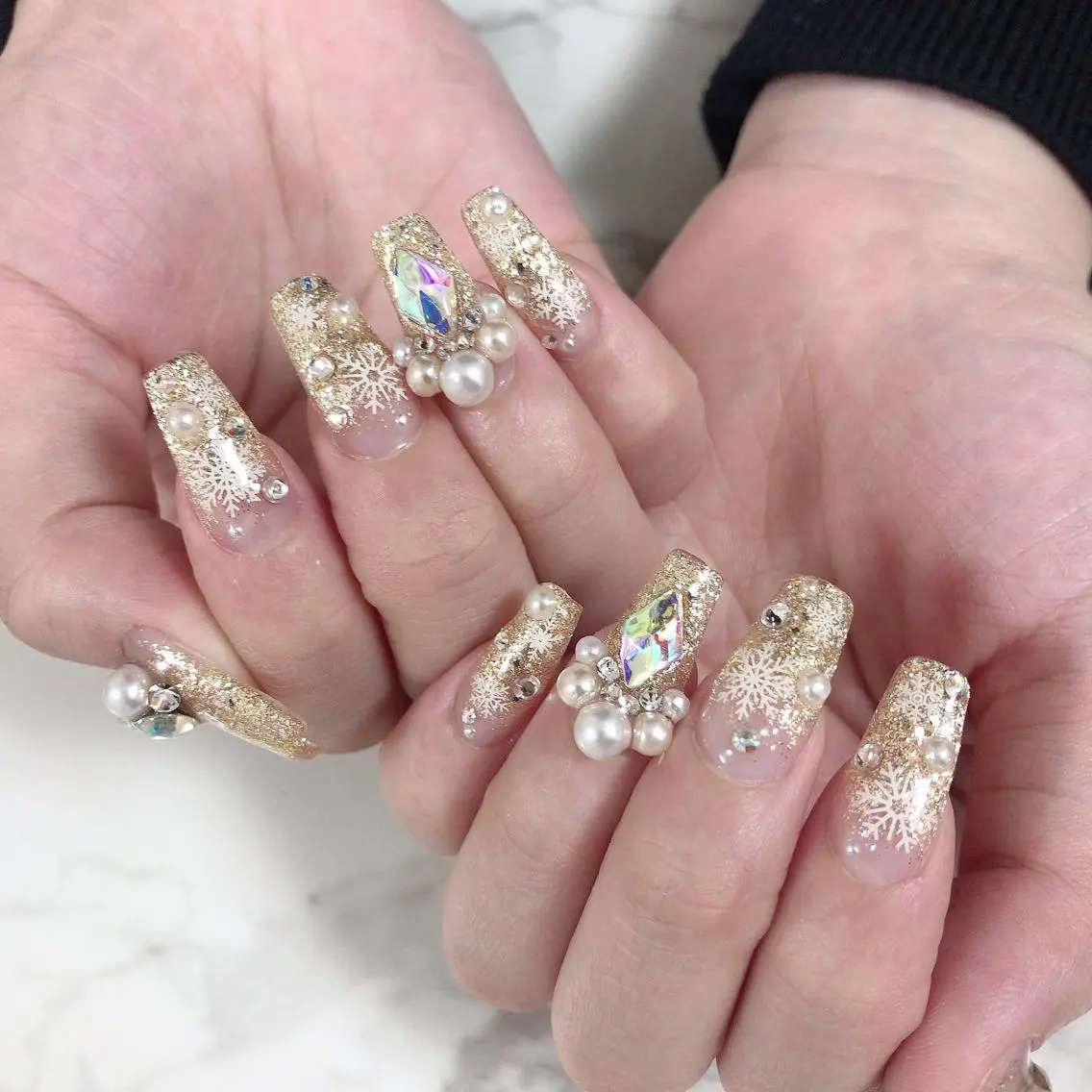 スカルプ長さ出し+時間内付け放題コース👌✨の写真