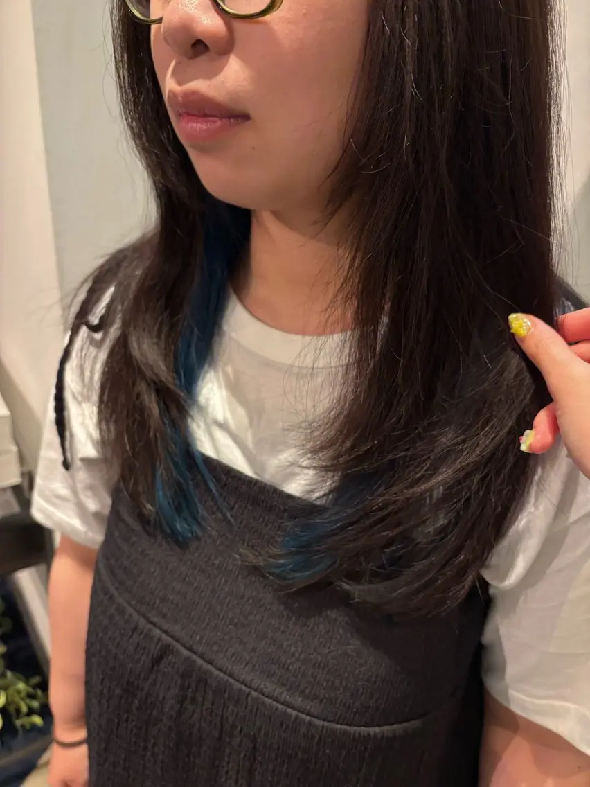 ロング カット トリートメント ワタナベ イオリ🧼のヘアスタイル
