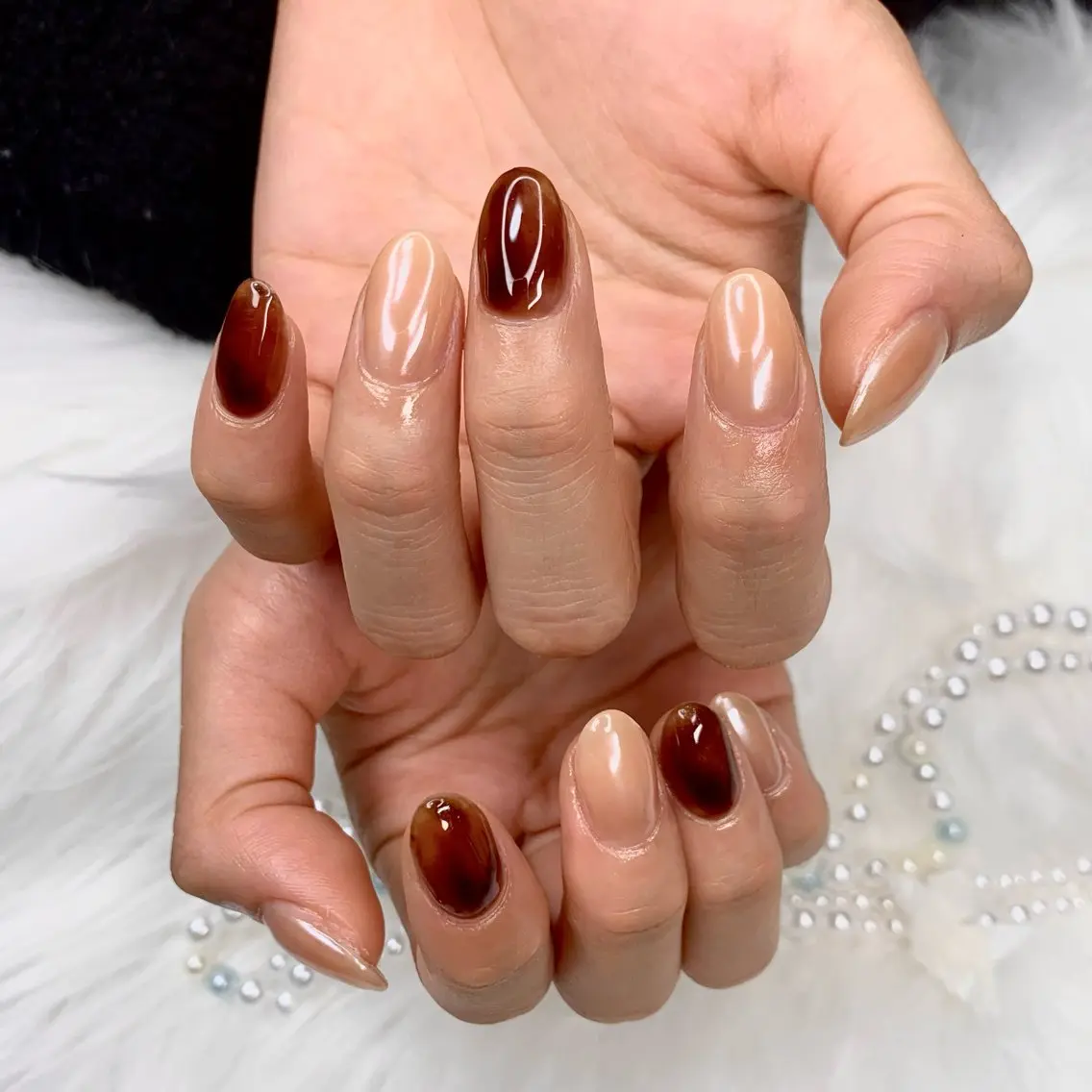 ネイル ジェルネイル 持ち込み ワンカラーネイル スカルプネイル xinh nailsのネイルデザイン
